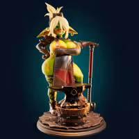 Goblin Girl Blacksmith Statue | Monster Girl Fan Art by Officer Rhu SFW,NSFW,Futa 3d printed statue,3d printed,3d printed figure,Goblin Girl Statue,Monster Girl Statue,nsfw statue,futa statue,futa figurines,futanari figurines,futanari statue