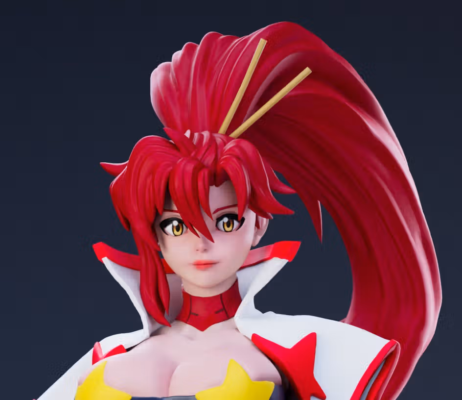 Adult Yoko Statue | Gurren Lagann Fan Art by Freyas Fantasys SFW,NSFW,Futa 3d printed statue,3d printed,3d printed figure,Adult Yoko Statue,Gurren Lagann Statue,nsfw statue,futa figurines,futanari figurines,futanari statue,futa statue