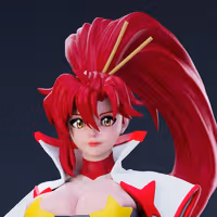 Adult Yoko Statue | Gurren Lagann Fan Art by Freyas Fantasys SFW,NSFW,Futa 3d printed statue,3d printed,3d printed figure,Adult Yoko Statue,Gurren Lagann Statue,nsfw statue,futa figurines,futanari figurines,futanari statue,futa statue