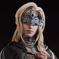 Fire Keeper Statue | Dark Souls Fan Art by Bulkamancer SFW 3d printed statue,3d printed,Fire Keeper Statue,3d printed figure,Dark Souls statue