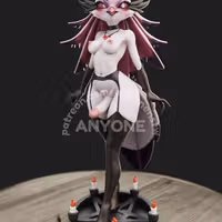 Stella Statue | Helluva Boss Fan Art by Anyonensfw SFW,NSFW,Futa 3d printed,3d printed statue,nsfw statue,futa statue,Stella Statue,Helluva Boss Statue,futa figurines,futanari figurines,futanari statue,furry statue