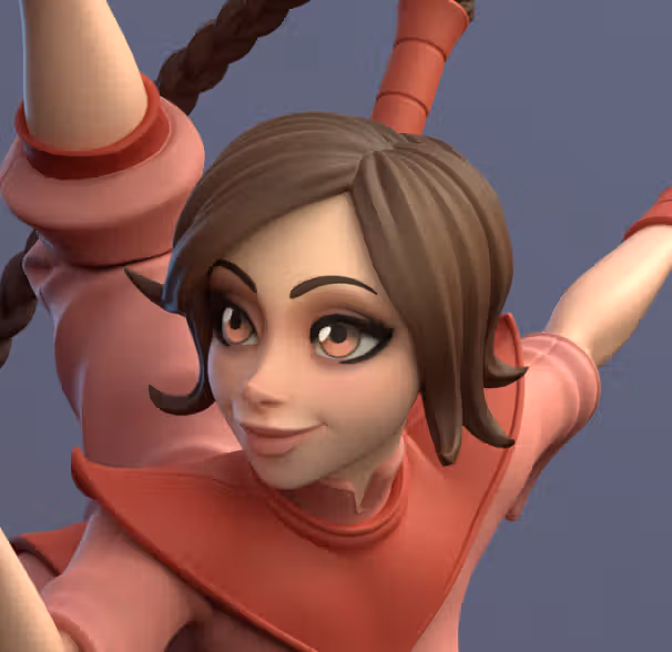 Ty Lee Statue | Avatar Last Airbender Fan Art by Dinamuuu3d SFW,NSFW 3d printed statue,3d printed,Ty Lee Statue ,3d printed figure,nsfw statue,Avatar Last Airbender statue