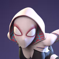 Spider Gwen Statue | Marvel Fanart von Dinamuuu3d SFW,NSFW 3d printed statue,3d printed,Spider Gwen Statue ,3d printed figure,nsfw statue,Marvel statue