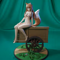 Holo Statue | Spice and Wolf Fanart von FunserviceSTL SFW,NSFW,Futa 3d printed statue,nsfw statue,Holo statue,Spice and Wolf Statue,3d printed figure,3d printed,futa statue,futa figurines,futanari figurines,futanari statue