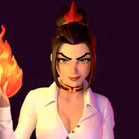 Statue Azula Office | Avatar The last Airbender Fan art par Azaak3d SFW 3d printed statue,3d printed,sfw statue,Azula statue,Avatar The last Airbender Statue