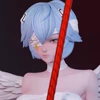 Statue Rei Ayanami | Evangelion Fan art par Momoji3d SFW,NSFW 3d printed,3d printed statue,nsfw statue,Rei Ayanami statue,Evangelion statue