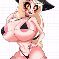 Witch Charlie Sticker | Hazbin Hotel Vinyl-Sticker SFW,NSFW,Futa Hazbin Hotel sticker,nsfw sticker,Charlie stickers,futa sticker,futanari sticker