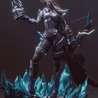 Statua Sylvanas Windrunner | World of Warcraft Fan art di Bulkamancer SFW 3d printed statue,3d printed,Sylvanas Windrunner Statue,3d printed figure,World of Warcraft