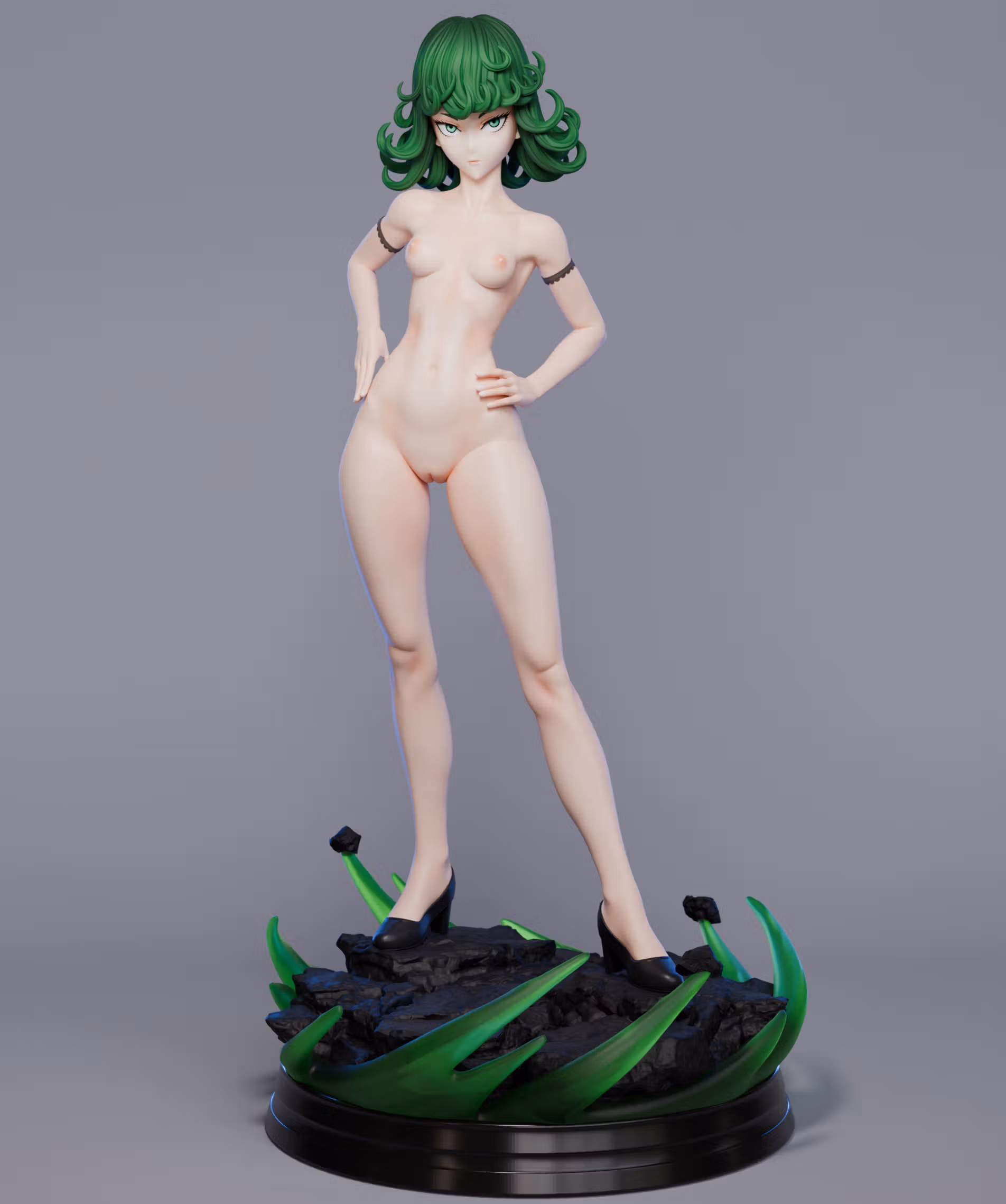 Tatsumaki Statue | One-Punch Man Fanart von Abe3D SFW,NSFW 3d printed statue,Tatsumaki Statue,One-Punch Man statue,3d printed figure,3d printed,nsfw statue