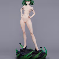 Tatsumaki Statue | One-Punch Man Fanart von Abe3D SFW,NSFW 3d printed statue,Tatsumaki Statue,One-Punch Man statue,3d printed figure,3d printed,nsfw statue