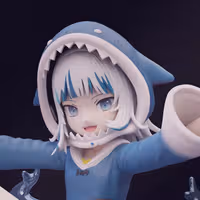 Gawr Gura Statue | Hololive Fan Art by Pink Studio SFW,NSFW 3d printed statue,nsfw statue,Gawr Gura Statue,Hololive Statue,sfw statue