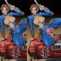 Figura Lucy | Fallout fanart autorstwa Digital Dark SFW,NSFW,Futa 3d printed statue,3d printed,nsfw statue,futa statue,futa figurines,futanari figurines,futanari statue,3d printed figure,Lucy Statue,Fallout statue