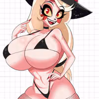 Witch Charlie Sticker | Hazbin Hotel Vinyl-Sticker SFW,NSFW,Futa Hazbin Hotel sticker,nsfw sticker,Charlie stickers,futa sticker,futanari sticker