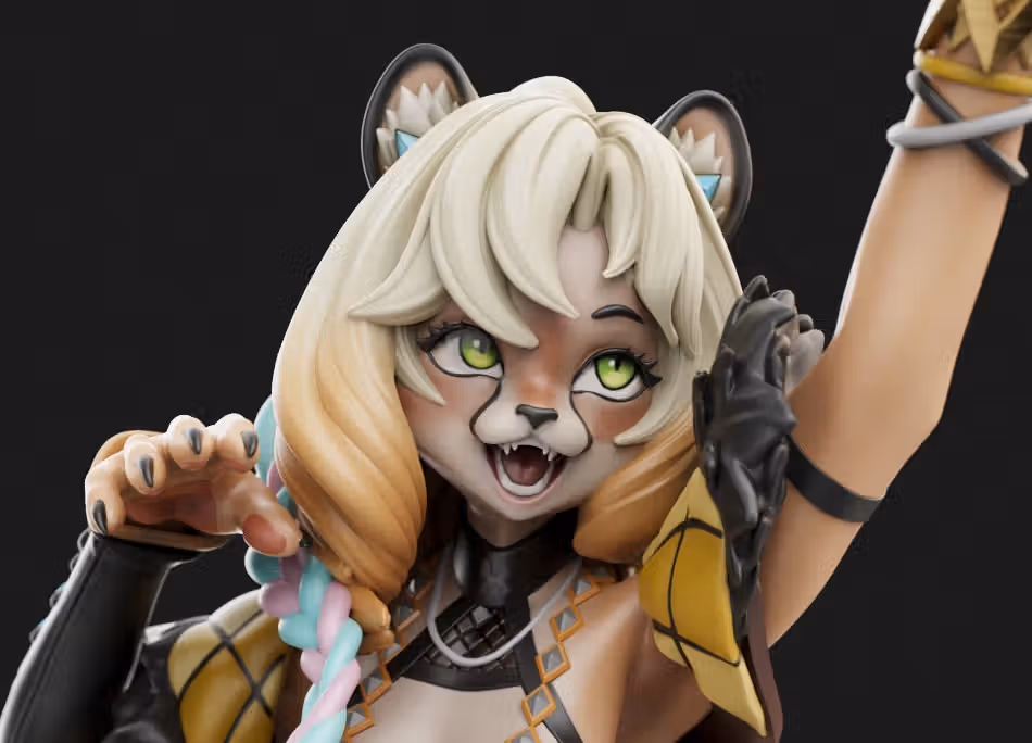 Xilonen Furry Statue | Genshin Impact Fan Art by Anyonensfw SFW,NSFW,Futa 3d printed statue,3d printed,nsfw statue,3d printed figure,Xilonen Statue,furry statue,futa statue,futa figurines,futanari figurines,futanari statue