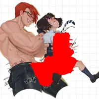 Maymay & Chrissy No Text Futa Sticker | Anime Futanari Stickers Ecchi Cartoon Futa null