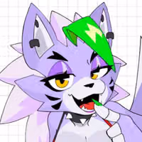 Roxanne v15 Sticker | Five Nights at Freddy's Vinyl Sticker SFW roxanne sticker,sfw sticker,stickers,Nights at Freddy's,furry sticker