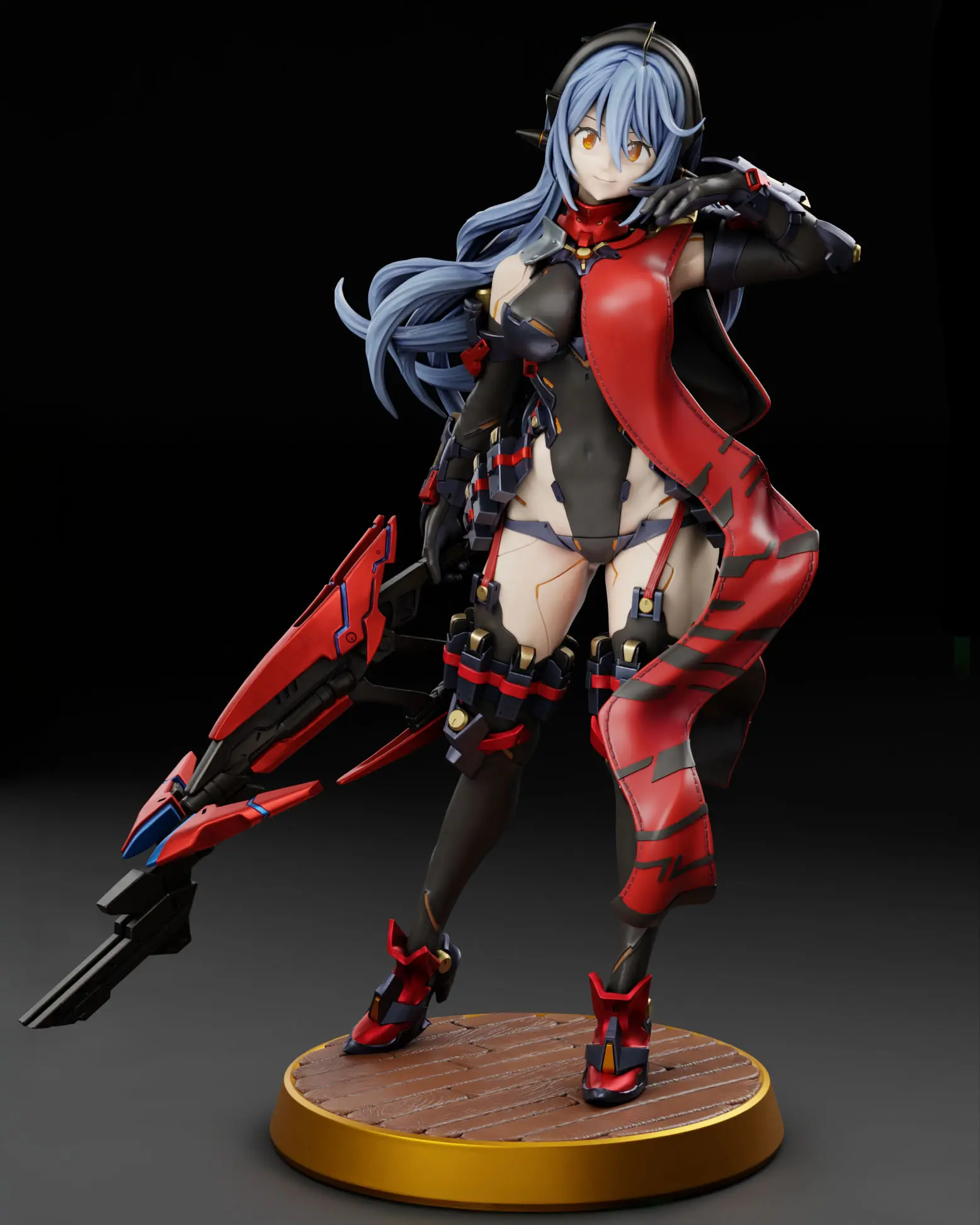 Poppi QT Pi Statue | Xenoblade Fanart von Gr8Tech SFW,NSFW 3d printed statue,nsfw statue,Poppi QT Pi statue,Xenoblade statue,3d printed figure,3d printed