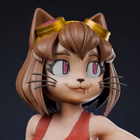 Kit Bodega Furry Statue | Gameoverse Fan Art by Anyonensfw SFW,NSFW,Futa 3d printed statue,3d printed,nsfw statue,3d printed figure,Kit Bodega statue,Gameoverse statue,furry statue,futa statue,futa figurines,futanari figurines,futanari statue