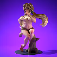 Waifumon Pidgeotto Statue | Pokemon Fan Art by SiryllArt SFW,NSFW 3d printed statue,3d printed,nsfw statue,cosplay pokemon statue,Waifumon Pidgeotto Statue,Pokemon Statue