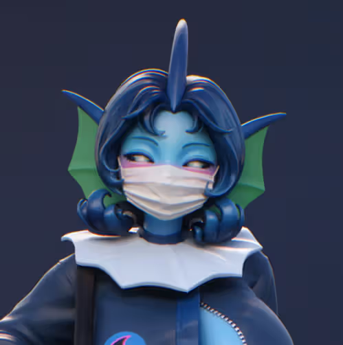 Vaporeon Eevee Statue | Pokemon Fan Art by Onagaba SFW,NSFW 3d printed,3d printed statue,nsfw statue,furry statue,Vaporeon Statue,Pokémon Statue,3d printed figure