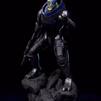 Garrus Vakarian Statue | Mass Effect Fanart von H3LLCREATOR SFW 3d printed statue,Mass Effect,3d printed,Garrus Vakarian Statue,3d printed figure