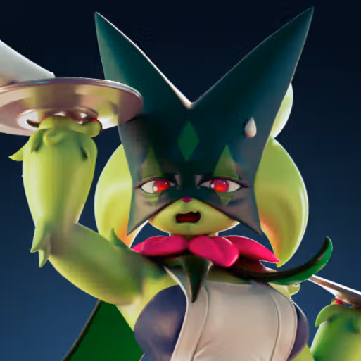 Meowscarada Maid Statue | Pokemon Fan Art by Officer Rhu SFW,NSFW,Futa 3d printed,Meowscarada Maid statue,futa statue,pokemon statue,furry statue,nsfw statue,futa figurines,futanari figurines,futanari statue