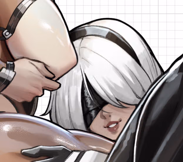 2B NieR And Eve Sticker | NieR: Automata Vinyl Sticker SFW,NSFW 2B sticker,nsfw sticker,NieR: Automata stickers,Stellar Blade stickers,Eve sticker