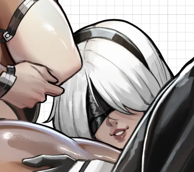 2B NieR And Eve Sticker | NieR: Automata Vinyl Sticker SFW,NSFW 2B sticker,nsfw sticker,NieR: Automata stickers,Stellar Blade stickers,Eve sticker