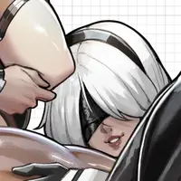 2B NieR And Eve Sticker | NieR: Automata Vinyl Sticker SFW,NSFW 2B sticker,nsfw sticker,NieR: Automata stickers,Stellar Blade stickers,Eve sticker