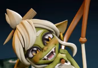 Fishing Goblin Girl Miniature | DnD Fan Art by Jigglystix SFW 3d printed,miniature,dnd miniature,Fishing Goblin Girl,3d printed miniature