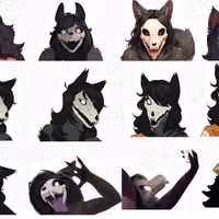 Malo Mega Pack Sticker | SCP Vinyl Sticker NSFW furry sticker,malo sticker,nsfw sticker,scp sticker,monster girl