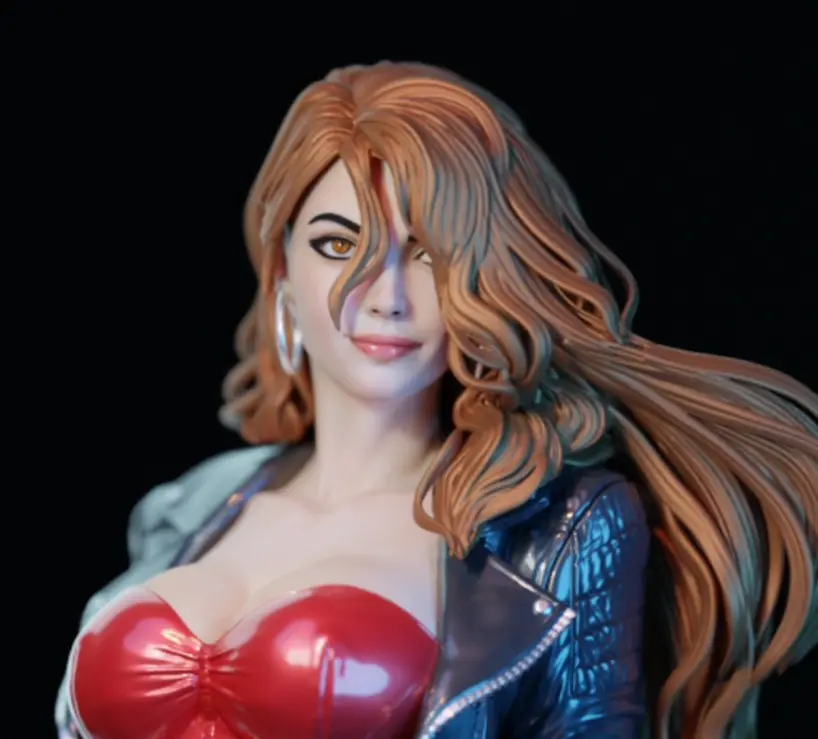 Blaze Fielding Statue | Streets of Rage Fanart von E.S Monster SFW 3d printed statue,3d printed,3d printed figure,Blaze Fielding Statue,Streets of Rage Statue