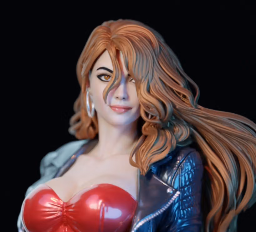 Blaze Fielding Statue | Streets of Rage Fan Art by E.S Monster SFW 3d printed statue,3d printed,3d printed figure,Blaze Fielding Statue,Streets of Rage Statue