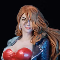 Blaze Fielding Statue | Streets of Rage Fan Art by E.S Monster SFW 3d printed statue,3d printed,3d printed figure,Blaze Fielding Statue,Streets of Rage Statue