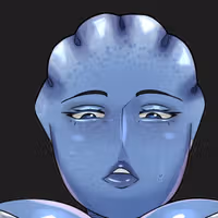 Liara T'soni Sticker | Mass Effect Vinyl Sticker SFW Liara T'soni sticker,Mass Effect sticker,stickers,sfw sticker