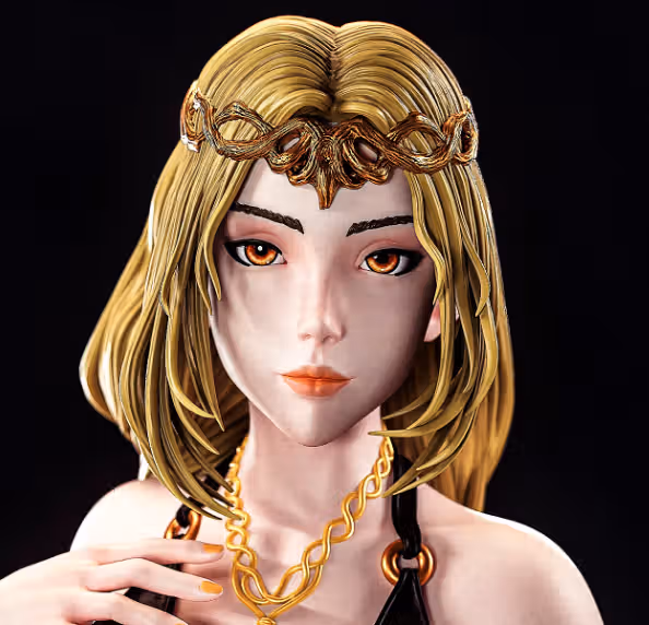 Marika Statue | Elden Ring Fan Art by PEACHFIGURE SFW,NSFW 3d printed statue,3d printed,nsfw statue,3d printed figure,Marika Statue,Elden Ring