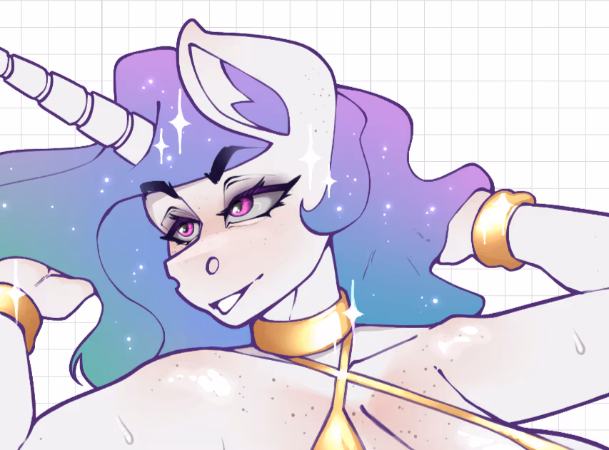 Pegatina Princess Celestia Dancer Furry | My Little Pony Pegatina de vinilo SFW,NSFW furry sticker,nsfw sticker,stickers,Princess Celestia,mlp sticker,My Little Pony sticker