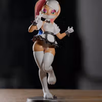 Lola Maid Statue | Looney Tunes Fan Art by Gibly NSFW 3d printed statue,3d printed,Lola Maid Statue,nsfw statue,3d printed figure,Looney Tunes Statue