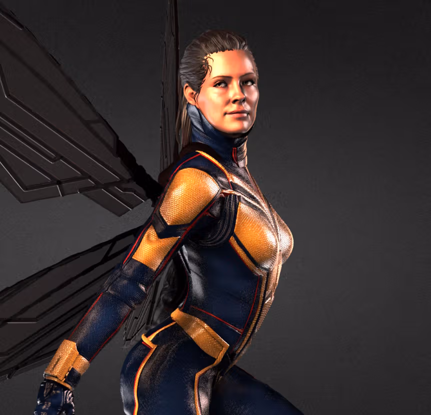 The Wasp Statue | Marvel Fan Art by VX-Labs SFW 3d printed statue,3d printed,3d printed figure,The Wasp Statue,Marvel Statue