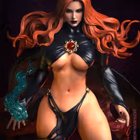 Figura Goblin Queen | X-Men97 Fanart autorstwa Pop Totem SFW 3d printed statue,3d printed,3d printed figure,Goblin Queen Statue,X-Men97 statue,Marvel Statue