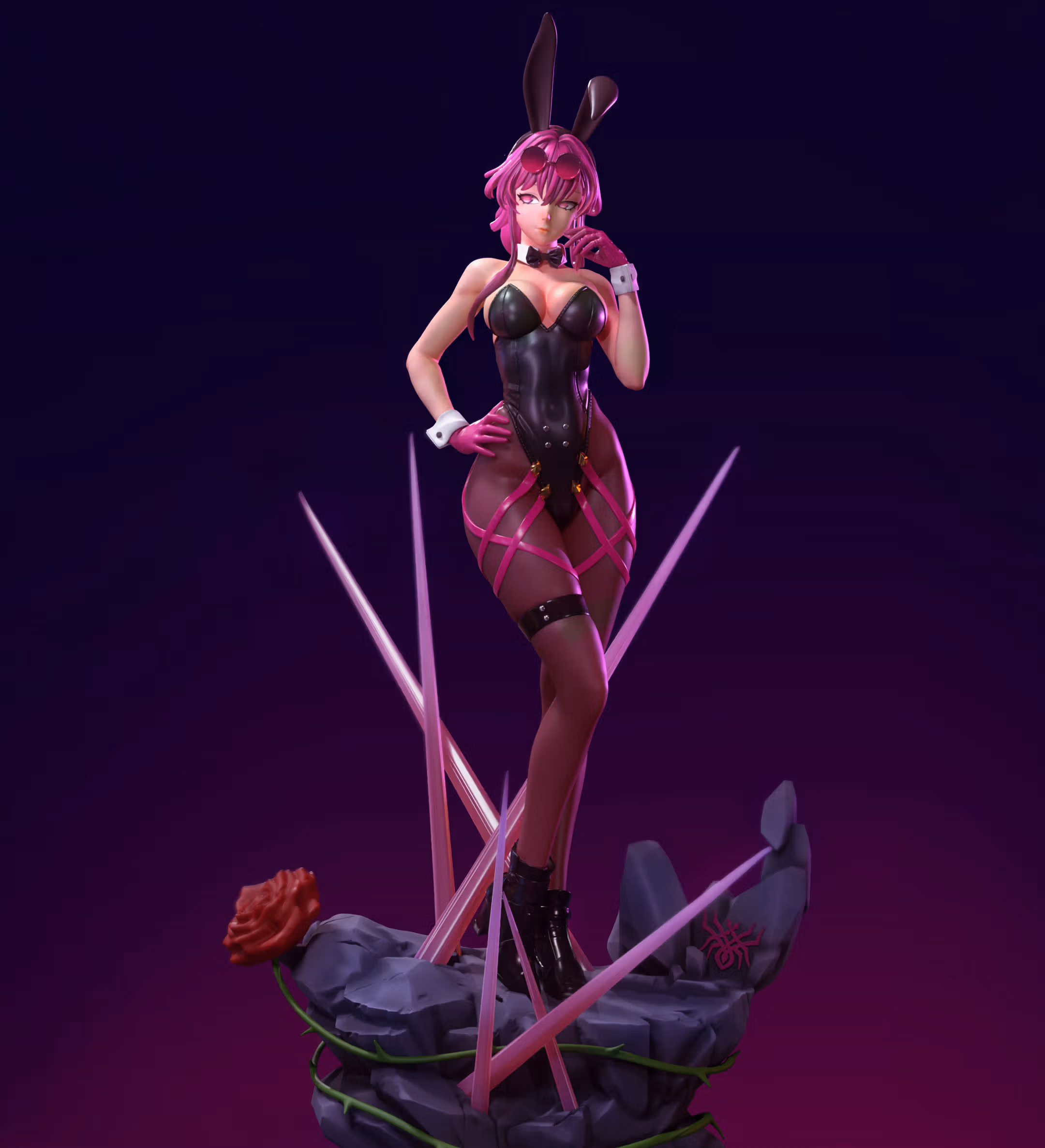 Kafka Statue | Honkai: Star Rail Fan Art by CW Studios SFW,NSFW 3d printed statue,Kafka statue,3d printed,Honkai: Star Rail Statue,3d printed figure,nsfw statue