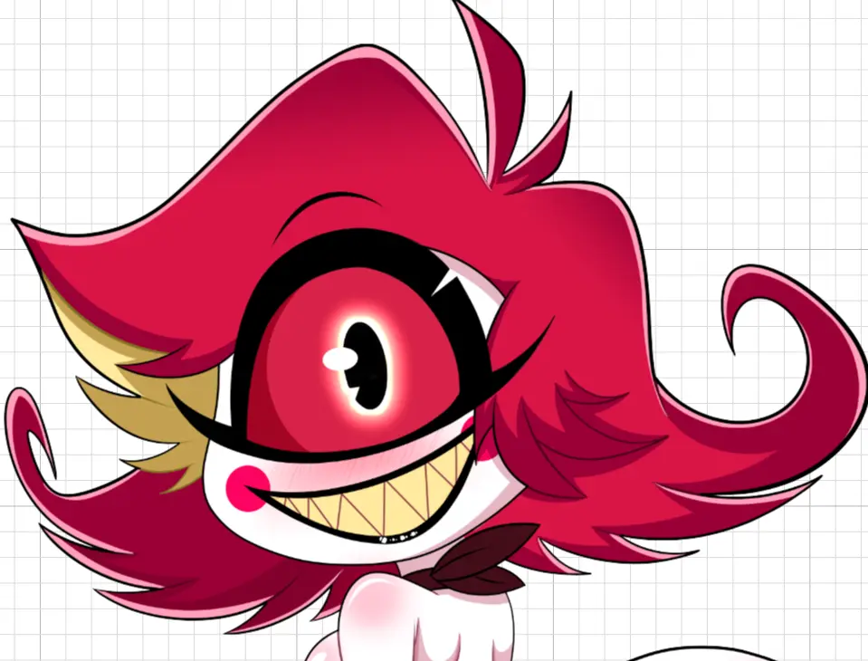 Niffty Big Ass Sticker | Hazbin Hotel Vinyl-Sticker SFW,NSFW,Futa Hazbin Hotel sticker,nsfw sticker,Niffty stickers,futa sticker,futanari sticker