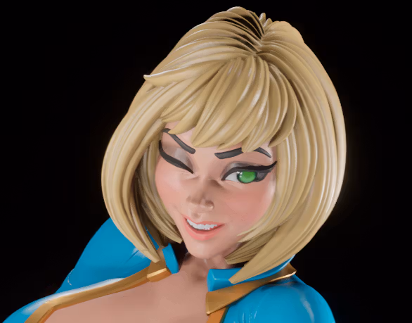 Vault Girl Statue | Fallout Fan Art by Digital Dark SFW,NSFW,Futa 3d printed statue,3d printed,nsfw statue,3d printed figure,futa statue,Vault Girl Statue,Fallout Statue,futa figurines,futanari figurines,futanari statue