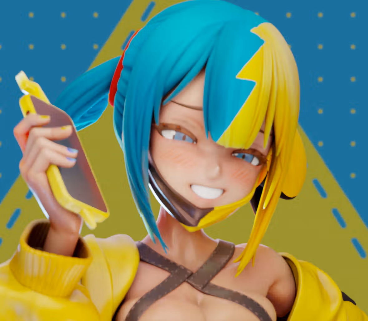 Canari Statue | Pokemon Fan Art by Rubim SFW 3d printed statue,Canari statue,Pokémon statue,3d printed figure,3d printed