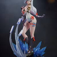 Estatua Shenhe | Genshin Impact Fan art por CW Studios SFW,NSFW 3d printed statue,Shenhe statue,3d printed,Genshin Impact Statue,3d printed figure,nsfw statue
