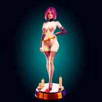 Raven Statue | DC Fan Art by Officer Rhu SFW,NSFW,Futa 3d printed statue,3d printed,futa statue,nsfw statue,Raven Statue,DC Statue,futa figurines,futanari figurines,futanari statue