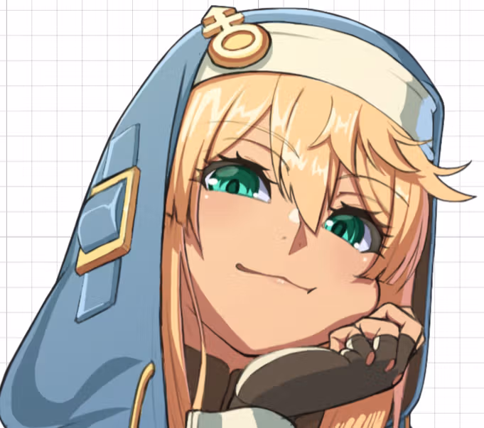 Autocollant Bridget Cute | Guilty Gear Autocollant en vinyle SFW stickers,Guilty Gear sticker,Bridget sticker,sfw sticker
