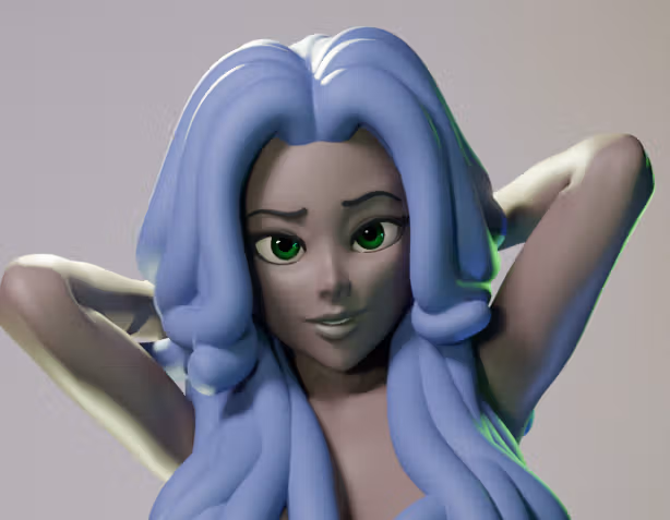 Statue Tangela | Pokemon Fan art par FunserviceSTL SFW,NSFW,Futa 3d printed statue,nsfw statue,Tangela statue,Pokemon statue,3d printed figure,3d printed,futa statue,futa figurines,futanari figurines,futanari statue