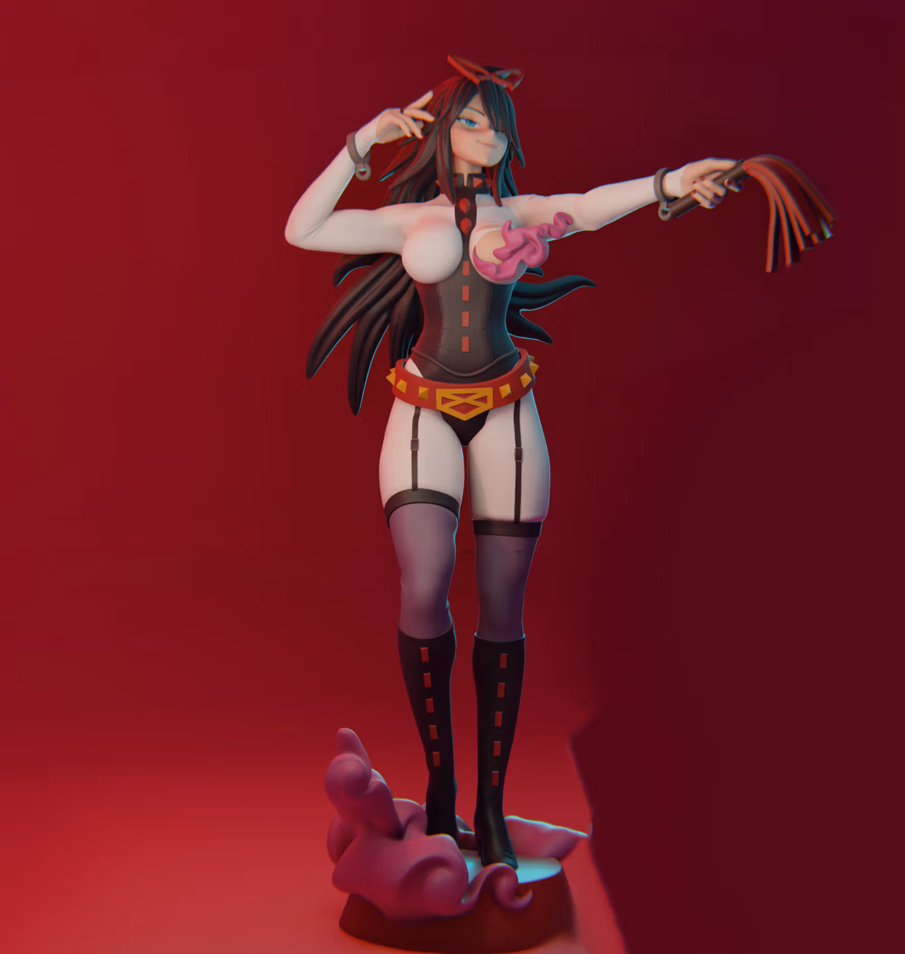 Miss Midnight Statue | My Hero Academia Fan Art by Magpie3d SFW,NSFW,Futa 3d printed statue,3d printed,3d printed figure,nsfw statue,futa statue,futa figurines,futanari figurines,futanari statue,My Hero Academia statue,Miss Midnight statue