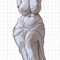 Venus De Milo Statue Sticker | Original Vinyl Sticker NSFW nsfw sticker,stickers,Venus De Milo Statue sticker,original sticker